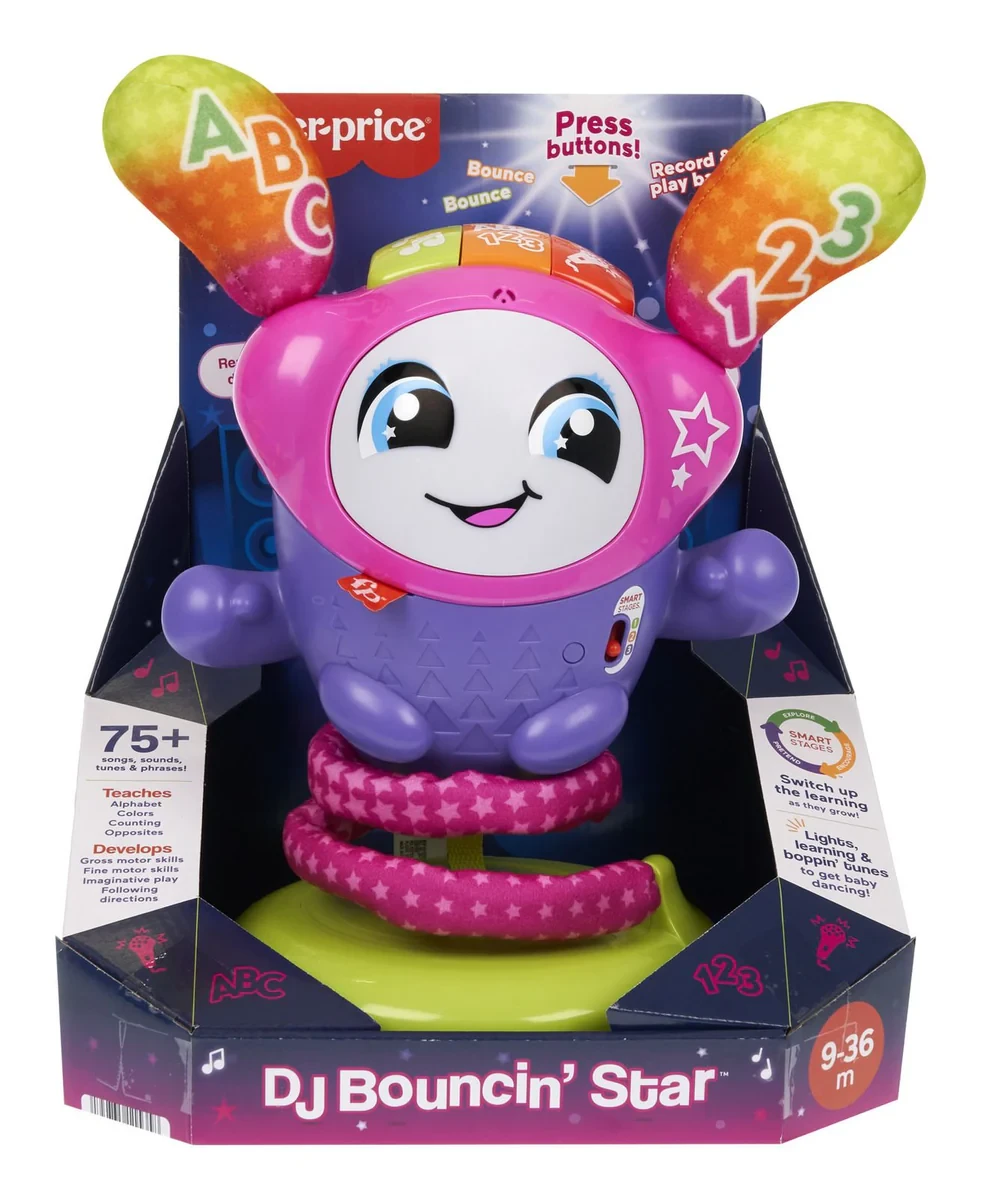Fisher-Price- Laugh Learn DJ Bouncin’ Star
