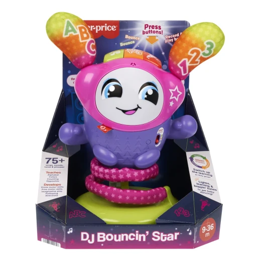 Fisher-Price- Laugh Learn DJ Bouncin’ Star Fisher-Price- Laugh Learn DJ Bouncin’ Star