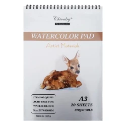 Chivalry Watercolor Pad A3 – 20 Sheets