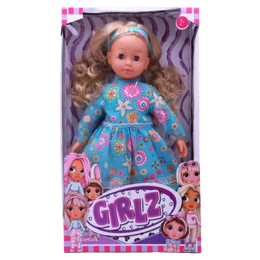 Girlz Fashion Doll by Dimian, Stylish Doll with Sparkly Outfit, for Ages 2 & Up