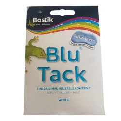 Blu Tack White Reusable Adhesive – Bostik