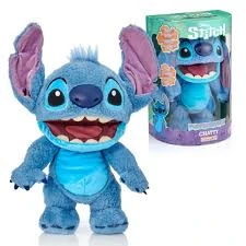 Disney Stitch Real FX Chatty Puppetronic – Interactive Animatronic Plush with Voice Recognition & Expressive Movements Disney Stitch Real FX Chatty Puppetronic – Interactive Animatronic Plush with Voice Recognition & Expressive Movements