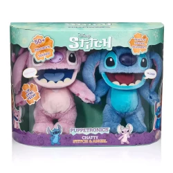Disney Real FX Stitch Puppetronic Plush – Classic Interactive Animatronic Edition with Voice, Movement &amp; Touch Sensors