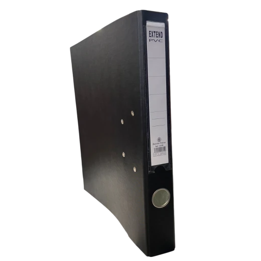 Black PVC A4 Binder – Bassile Frères Black PVC A4 Binder – Bassile Frères