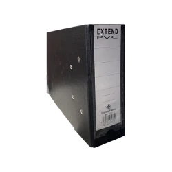 2-Ring PVC Binder for Bills &amp; Cheques – Black – Bassile Frères – Ref. 3585
