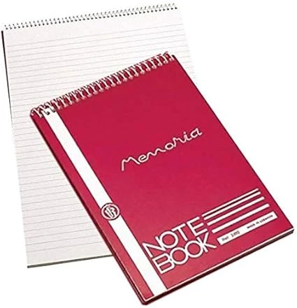 Memoria Spiral Notebook A5 – 80 Sheets Memoria Spiral Notebook A5 – 80 Sheets