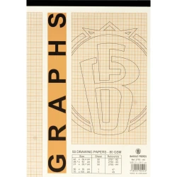 Graph Paper Pad A4 – 50 Sheets