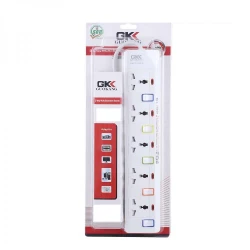 GK NO-915 Multi-Extension Socket – 5-Way Universal Power Strip