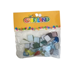 CRAFTLAND Mini Mosaic Pieces – Assorted Colors