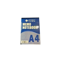 SAMBA Memo Notebook A4 – 50 Sheets