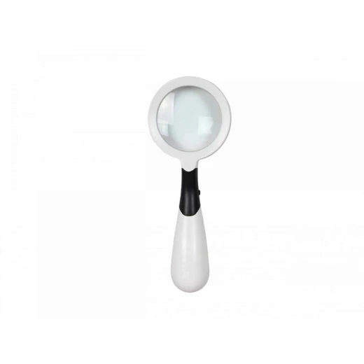 TH-802 LED Magnifying Glass with 3 Lighting Modes, High-Clarity Lens, Ergonomic Handle, Ideal for Reading, Hobbies, Inspection &amp; Crafts, Portable &amp; Lightweight - Sstationery - Image 2
