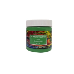 Maries Acrylic Colour Green Mid, 250 ml