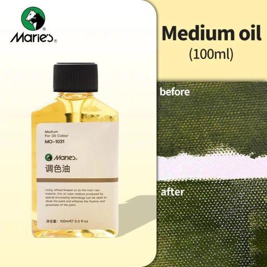 Oil Painting Medium – 100ml – Maries MO-1031 Oil Painting Medium – 100ml – Maries MO-1031