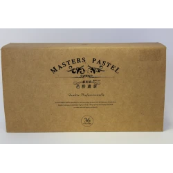 MASTERS Pastel Set – 36 Colours (Brown Cardboard Box)