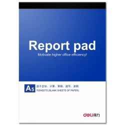 Report Pad A5 – 70 Sheets