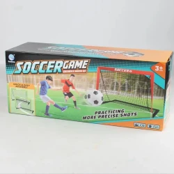 "Children's Soccer Set – Quick &amp; Easy Assembly Soccer Game"