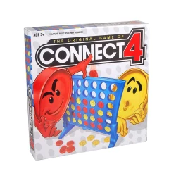 Connect 4, Classic Four-in-a-Row Strategy Game for Kids &amp; Families, Ages 3+