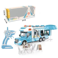 Remote Control Food Truck Toy – Recreational Fun Vehicle Set