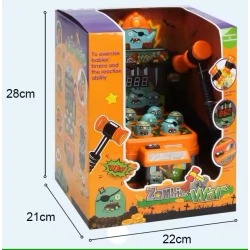 Zombie War Whack-a-Zombie Toy – Electronic Reaction Game