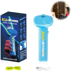 Electric Rope Launcher Toy – “KU-STRING” Rope Thruster with Rechargeable Battery