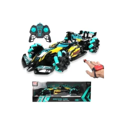 Dual-Control Gesture Racing Car – Full-Motion Design with Gesture Sensor &amp; Remote Controller