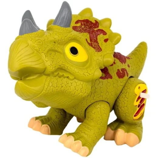 SOFUBI Soft Triceratops Dinosaur Toy – Dino Party Edition - Stoys - Image 2