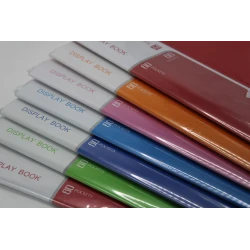 A4 Display Book – 60 Transparent Pockets, Flexible Cover in Multiple Colors, Ideal for File Organization &amp; Presentations
