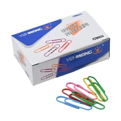 YIZHIWANG Colour Paper Clips – 100 Pieces, Model YZW628
