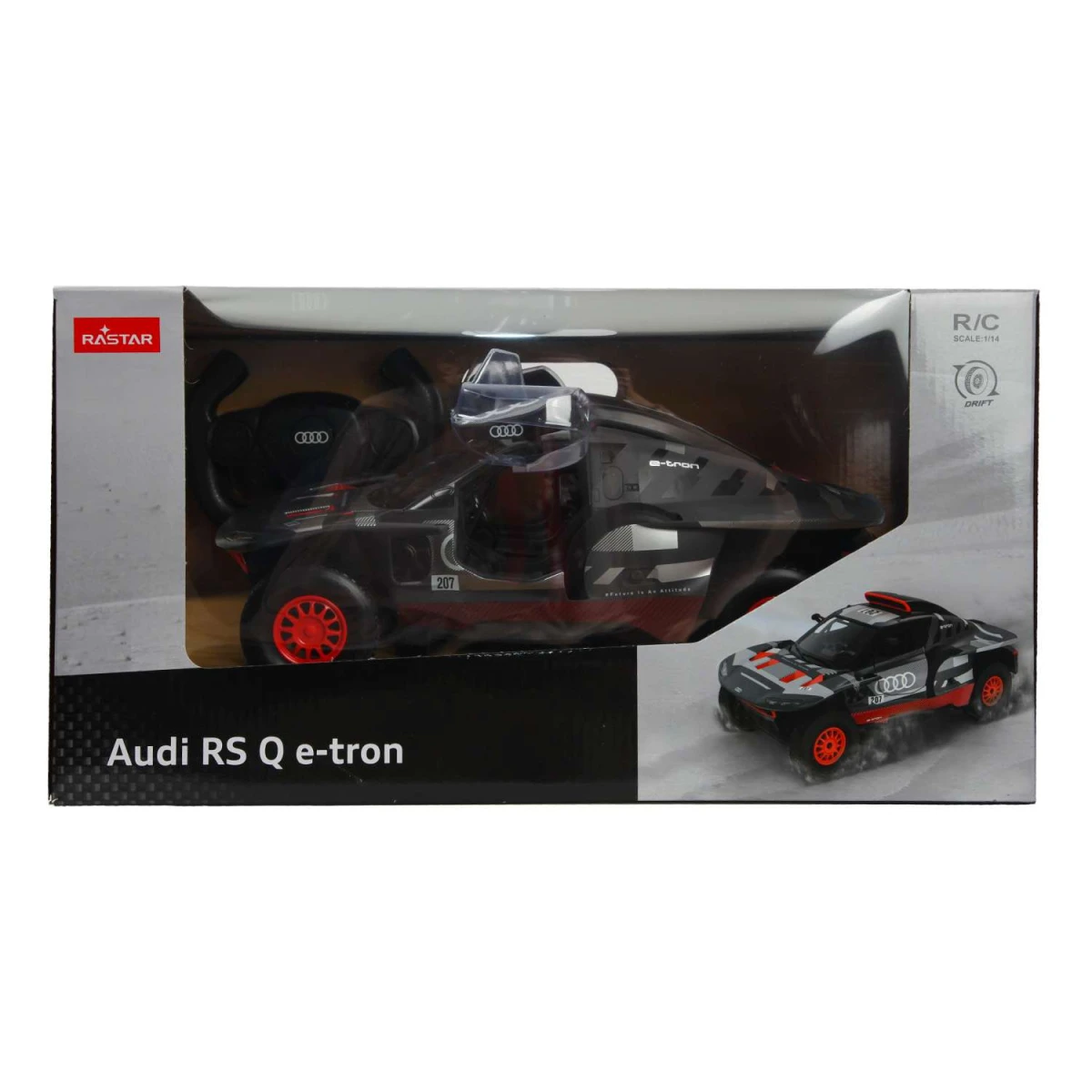 Rastar R/C 1:14 AUDI RS Q e-tron E2 USB Charging