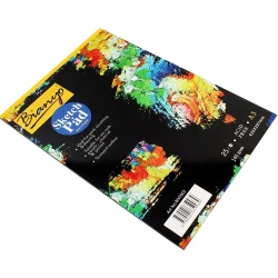 Bianyo Sketch Pad Black Paper  A3 Size, 25 Sheets, 140 GSM