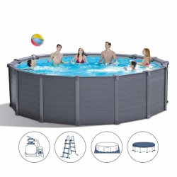 Intex Above-Ground Circular Swimming Pool
