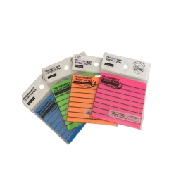Colored Transparent Sticky Notes – 50 Sheets