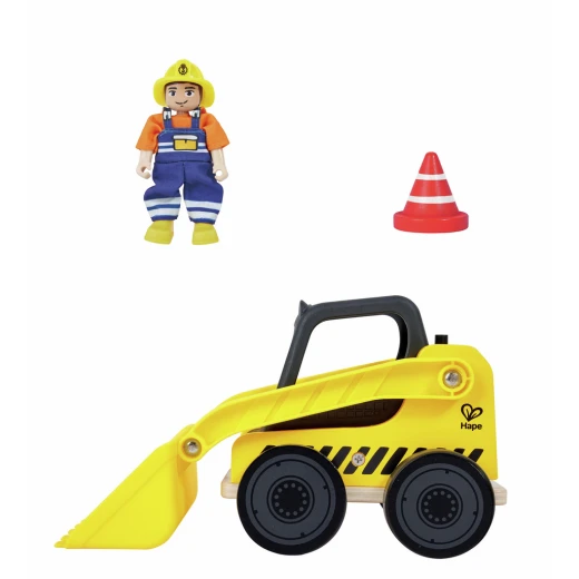 Hape Load 'n Go Loading Truck – Wooden Construction Vehicle for Active and Imaginative Play - Hape - Image 2