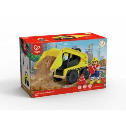 Hape Load 'n Go Loading Truck – Wooden Construction Vehicle for Active and Imaginative Play