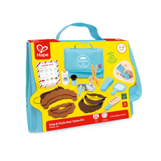Hape Scoop & Serve Ice Cream Set – Wooden Pretend Play Set for Sweet Role-Playing Fun