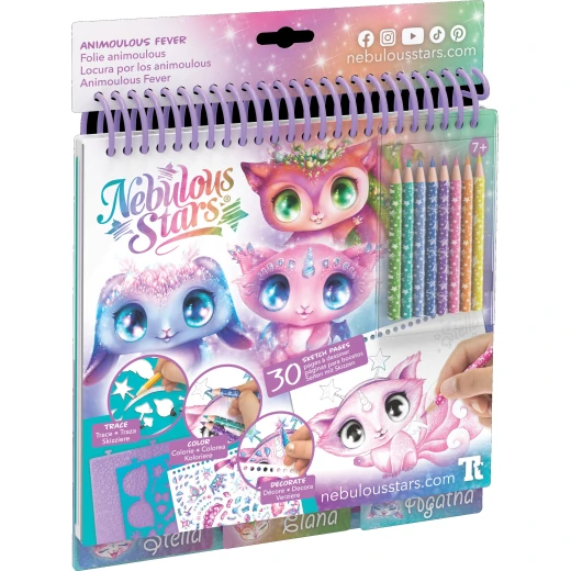 Nebulous Stars Creative Activity Book, Includes 80 Pages & 250 Stickers Nebulous Stars Creative Activity Book, Includes 80 Pages & 250 Stickers
