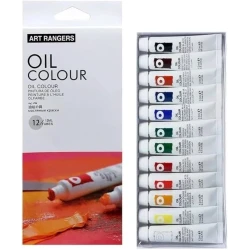 Art Rangers Oil Colour Set - 12 Colors, 12 ml Each