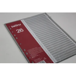 Sword 26-Part Alphabetical Dividers – A4 Size INA409