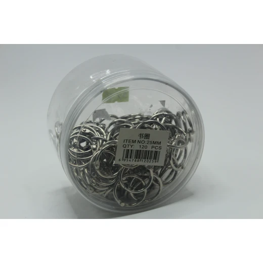 25mm Metal Paper Rings - Pack of 120 25mm Metal Paper Rings - Pack of 120