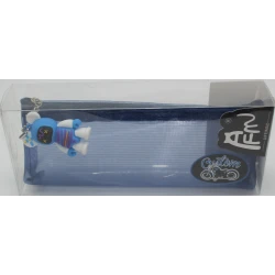 Blue Motorcycle Pencil Case