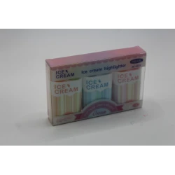 Ice Cream Highlighter Set