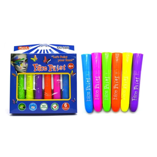 Washable Face Paint for Kids 6 Safe, Vibrant Colors, Paraben-Free Washable Face Paint for Kids 6 Safe, Vibrant Colors, Paraben-Free