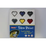 Meidu Face Paint Set – 6 Heart-Shaped Colours - Sstationery