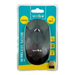 Weibo 2.4GHz Wireless Optical Mouse – 1200 DPI with USB Nano Receiver