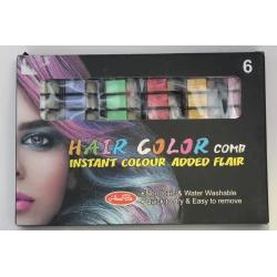 Hair Color Comb Set – 6 Colours