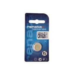 Renata CR1620 Lithium Battery, 3V, Swiss Made