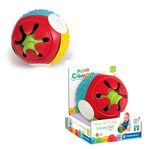SOFT CLEMMY - TOUCH & PLAY SENSORY BALL SOFT CLEMMY - TOUCH & PLAY SENSORY BALL