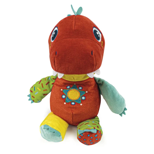 My Little Dino" – Interactive Plush Dinosaur for Babies 6 Months &amp; Up, by Clementoni - Clementoni - Image 4