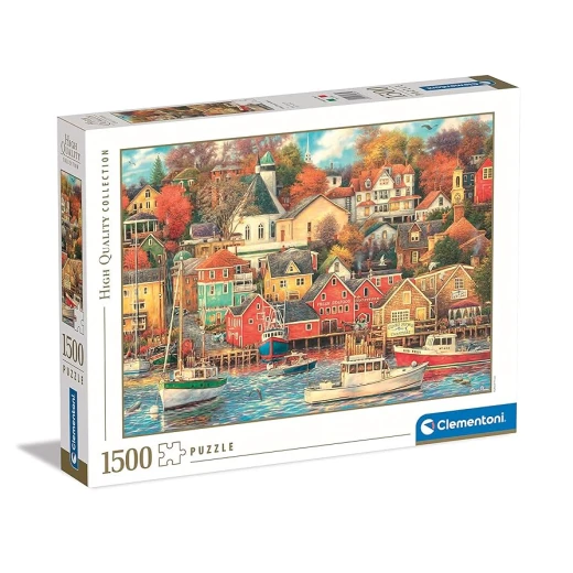 Clementoni – “Good Times Harbour” Puzzle – 1500 Pieces – Model 31685 – Made in Italy Clementoni – “Good Times Harbour” Puzzle – 1500 Pieces – Model 31685 – Made in Italy