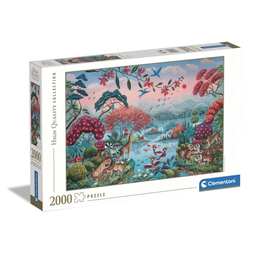 Clementoni - Puzzle Pacifica Selva 2000pcs Does Not Apply Collection-The Peaceful Jungle-2000 Clementoni - Puzzle Pacifica Selva 2000pcs Does Not Apply Collection-The Peaceful Jungle-2000
